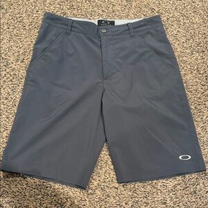 Oakley Kids Dark Blue Flat Front Shorts